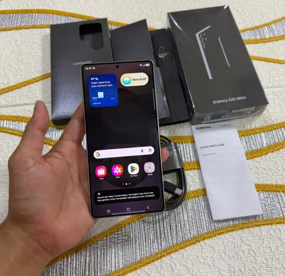 Samsung Galaxy S25 Ultra 12/1TB Fullset Mulus Resmi