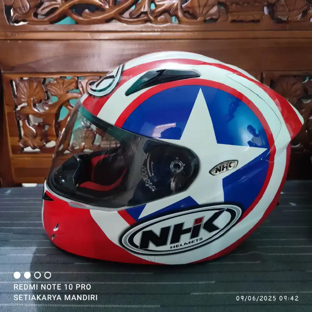 Helm NHK size S bekas pakai sendiri