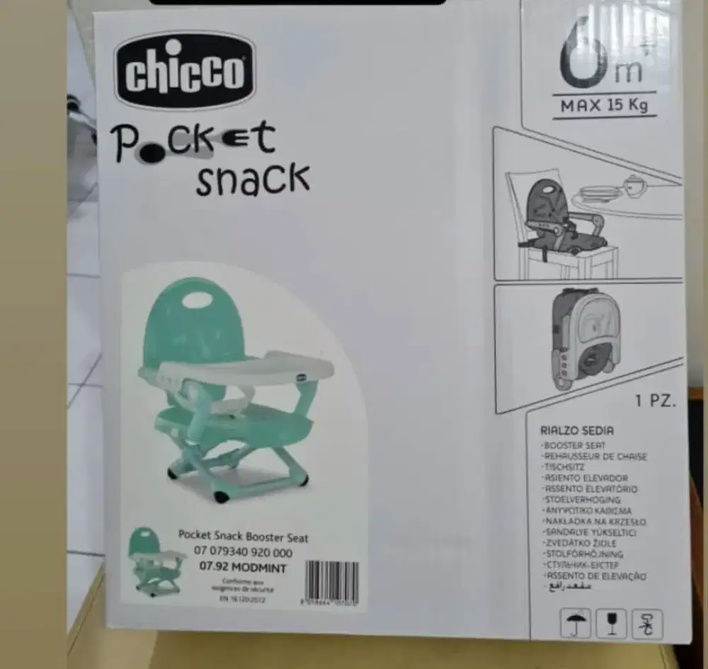 Pocket snack baby chair portable