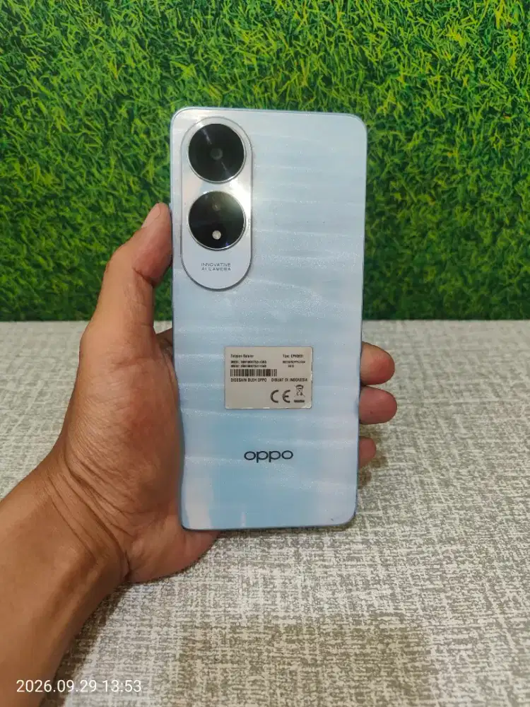 Oppo a60 ram 8/128 hp aja halal no minus