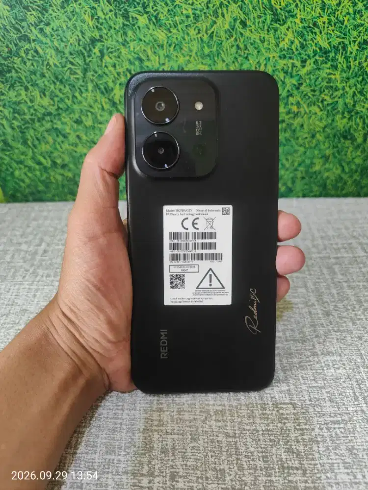 Redmi 15 c ram 6/128 hp dus imei beda halal no minus like new