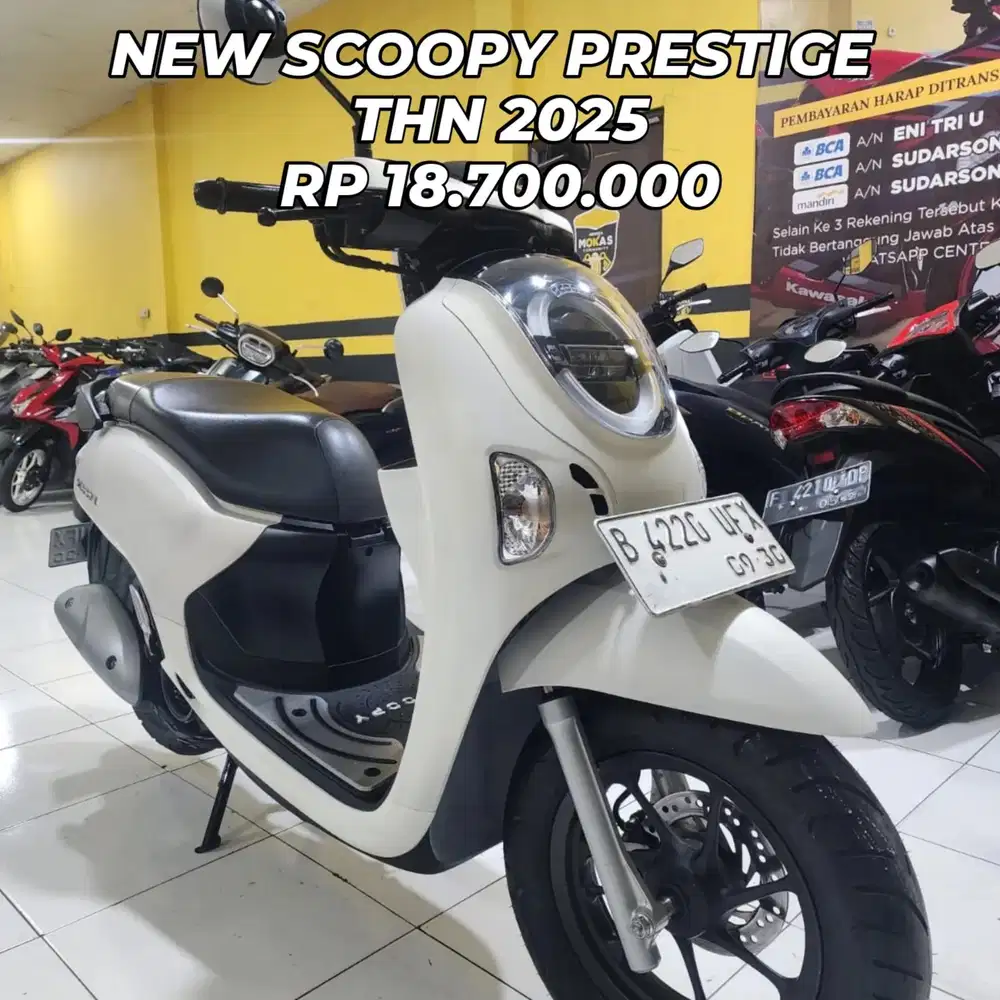 HONDA NEW SCOOPY PRESTIGE THN 2025