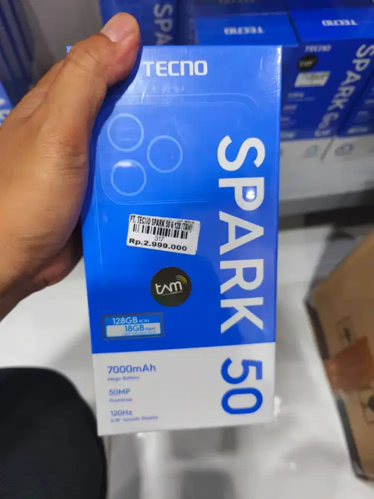 TECNO SPARK 50 6/128GB | ATLANTIS DAHSYAT
