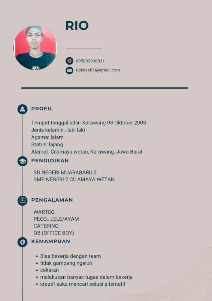 Nyari lowongan kerja