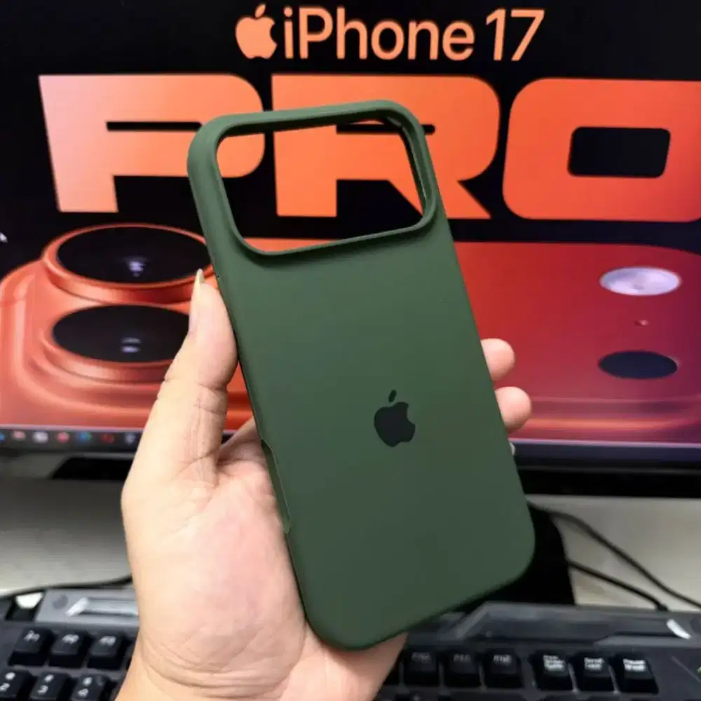 TERJUAL 4RB++: Silicone Case Iphone 17 Pro / 17 Pro Max Premium Casing