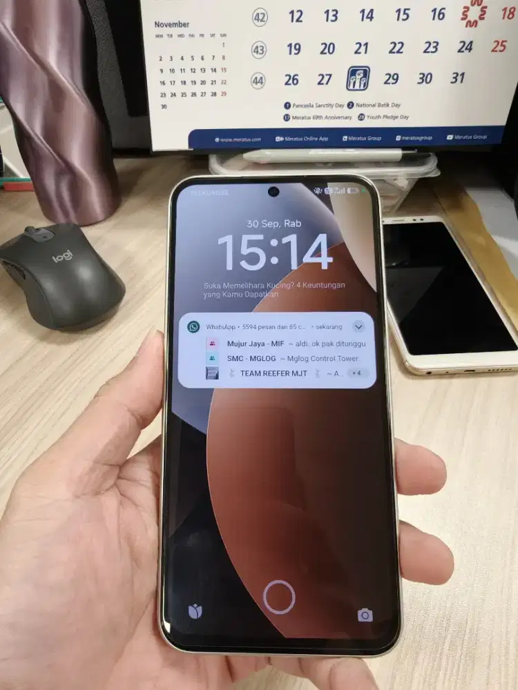 Jual Cepat
HP merek XIOMI NOTE 15 PRO 5G