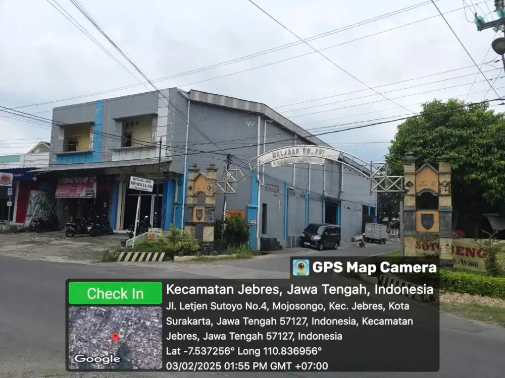 GUDANG DISEWAKAN /DIJUAL SIAP PAKAI