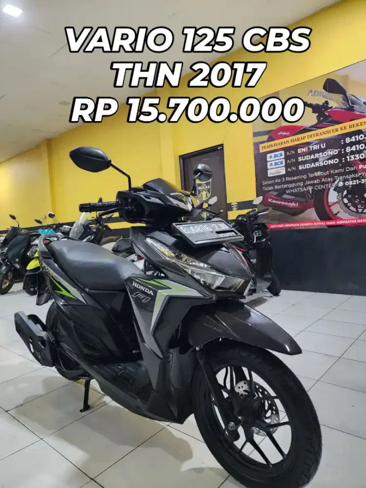 HONDA VARIO 125 CBS THN 2017