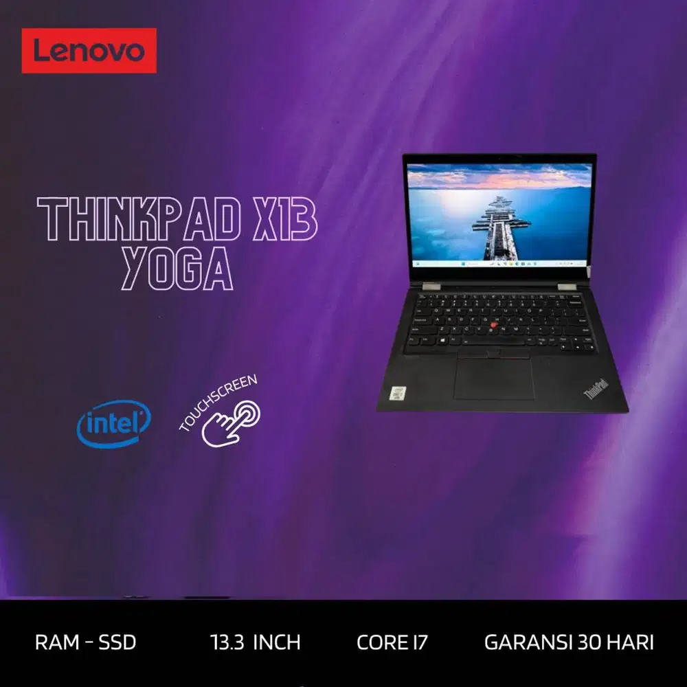 LENOVO THINKPAD X13 YOGA TOUCH I7 GEN10 RAM 16GB LAYAR 13.3 INCH *RC