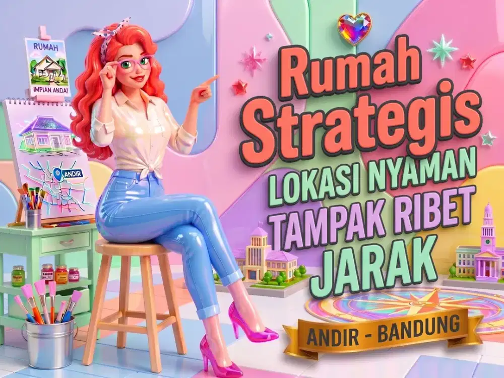 JUAL RUMAH DI PALEDANG, CEMPAKA, ANDIR, BANDUNG KOTA.