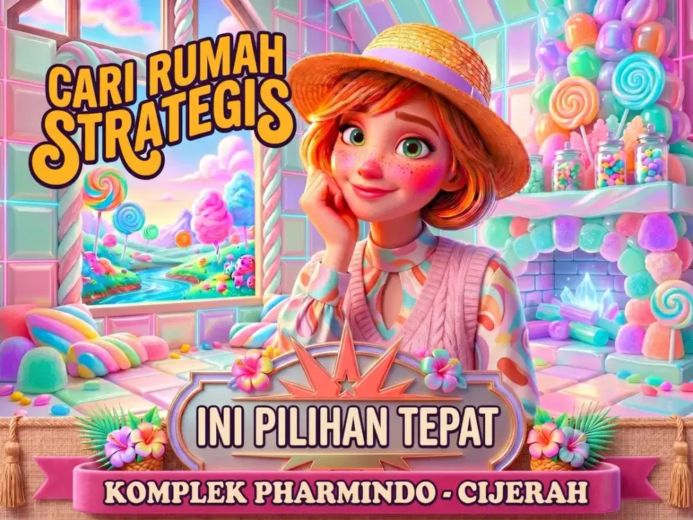 JUAL RUMAH DI PHARMINDO, CIJERAH, MELONG, CIMAHI SELATAN.
