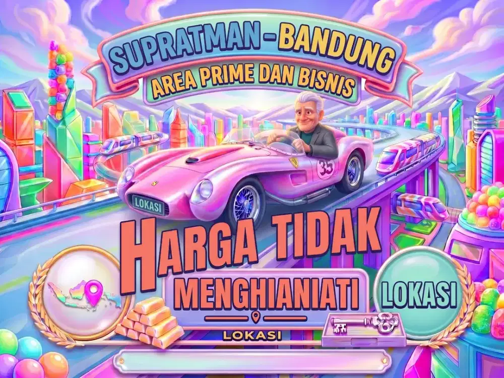 JUAL RUMAH DI JL. SUPRATMAN, DAGO, CIHAPIT, BANDUNG KOTA.