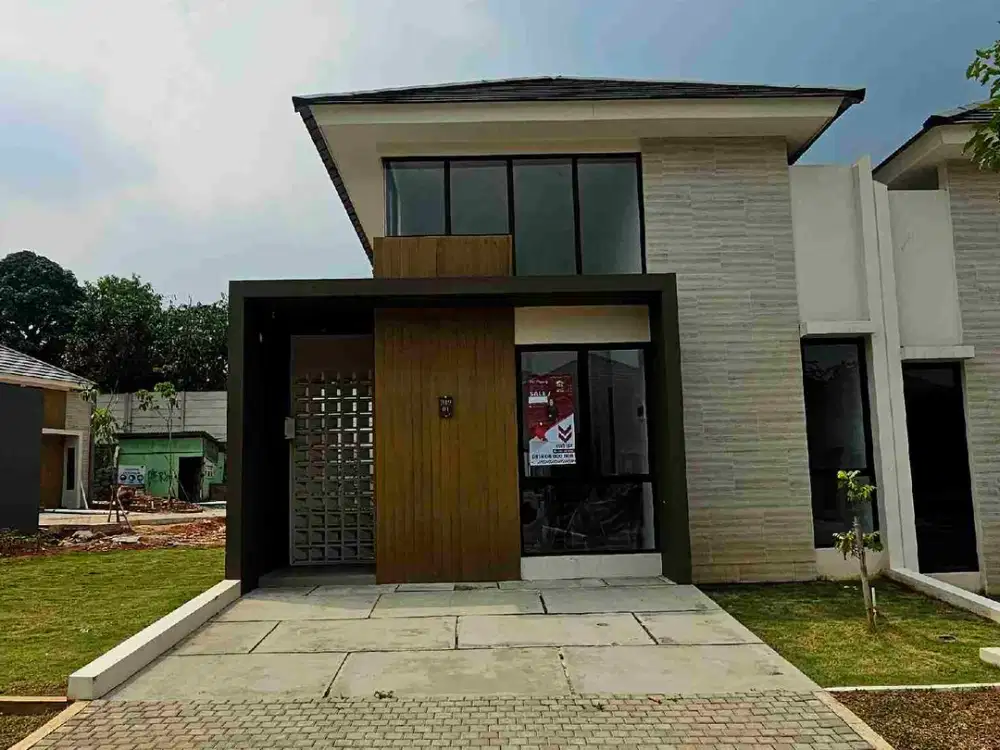 RUMAH BARU DI CITRA GARDEN SERPONG POSISI HOEK SIAP HUNI JUAL RUGI