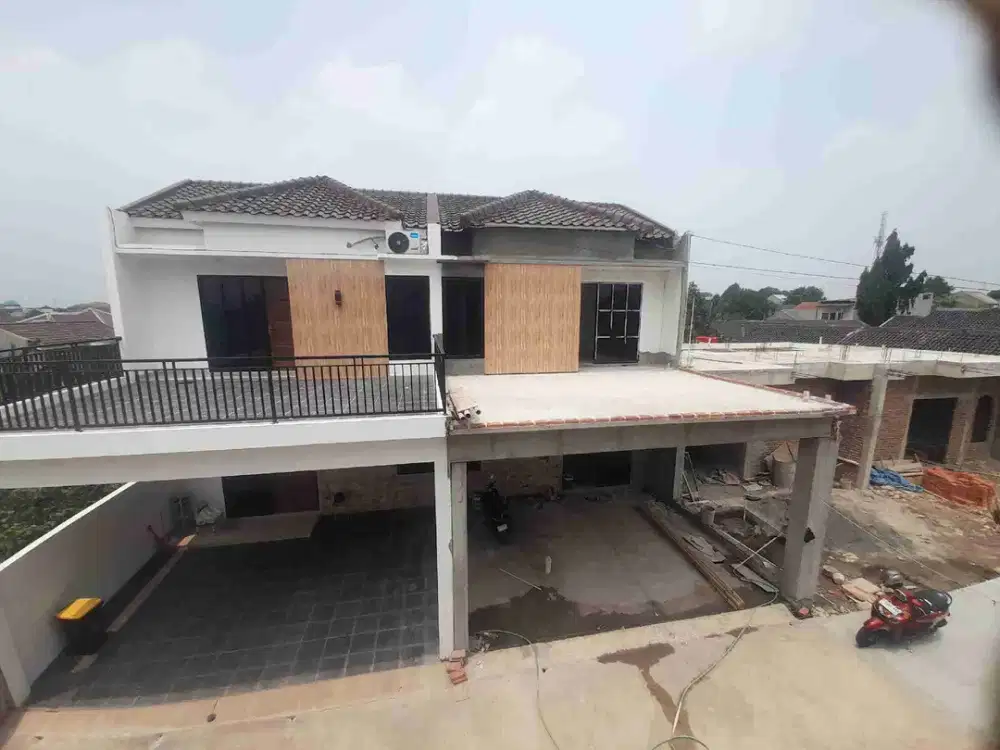 Rumah super mewah 2lantai full bata merah lokasi 5menit ke stasiun LRT Cikunir 1