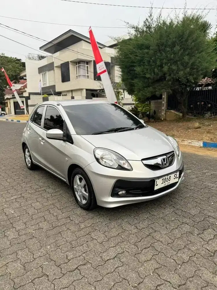Brio e matic 2014 km 47 rb record tangan ke 1
