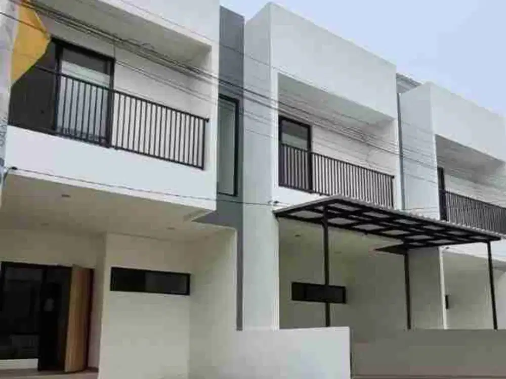 Jual Rumah Baru 2 Lantai Cluster di Ciracas Jakarta Timur dekat LRT Murah, Bisa KPR