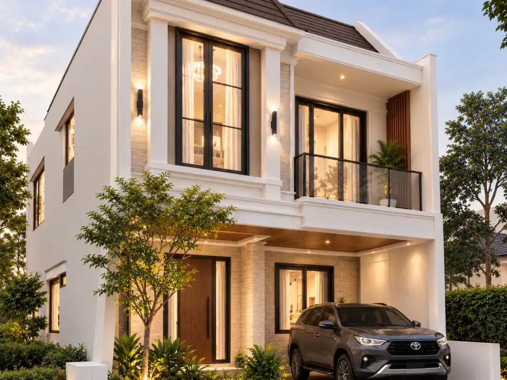 RUMAH BARU MODERN MINIMALIS IDAMAN PONDOK KELAPA DEPAN MASJID 415