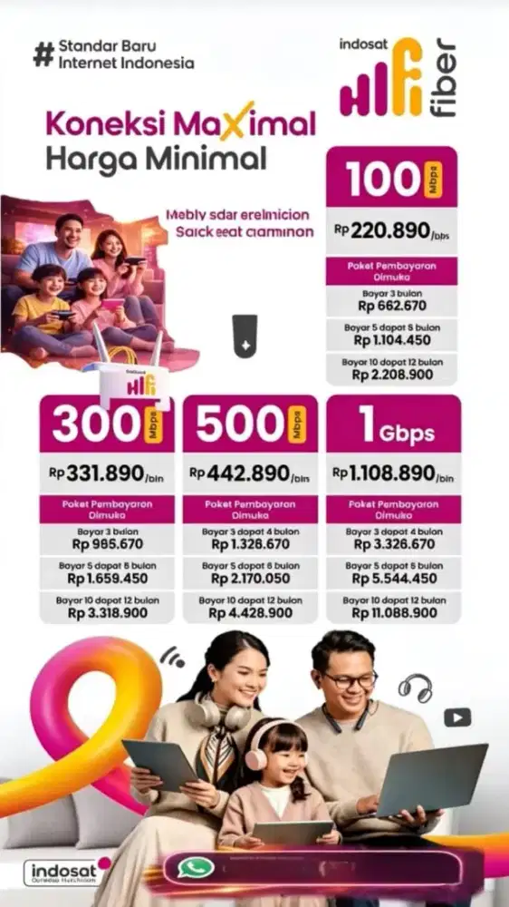 WIFI HI-FI INDOSAT MEDAN SEKITAR