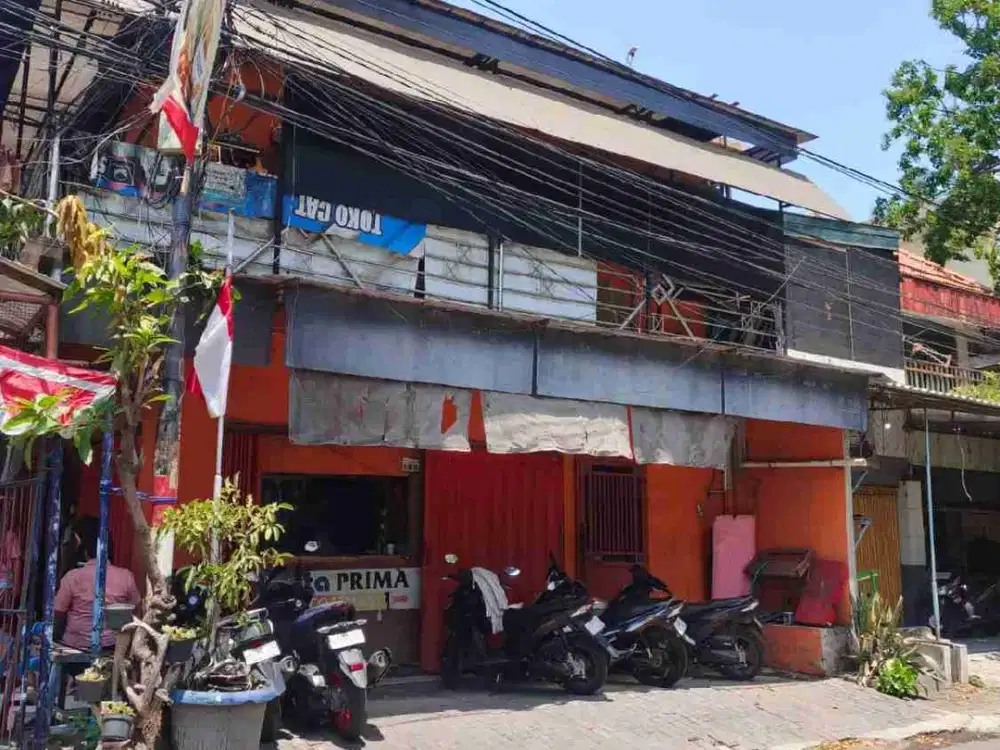 Rumah Usaha Murah Ngomset di Bubutan, Surabaya Pusat