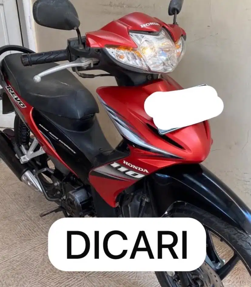 Di Cari Honda Revo 2009 Revo karbu 2011 Revo Fit 2012 Revo R 2013
