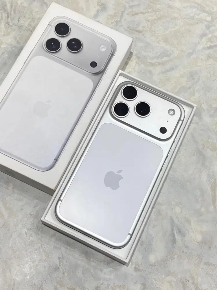 iPhone 17 Pro 256GB Silver | Garansi On s.d Oktober 2026
