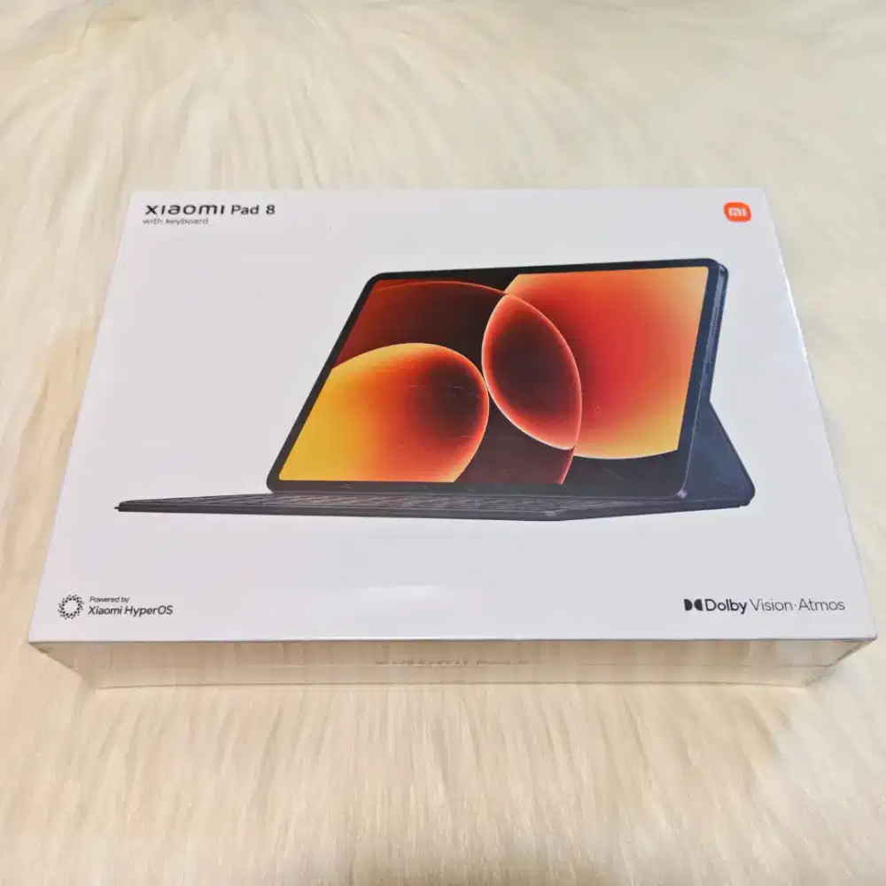 Xiaomi Pad 8 8/256 Gb Free Keyboard Cover New Garansi Resmi 1 Tahun