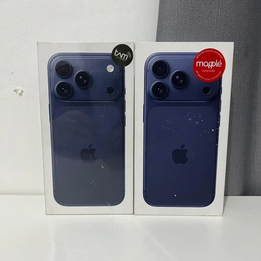 iphone 17 pro 256gb deep blue garansi resmi ibox/digimap baru segel