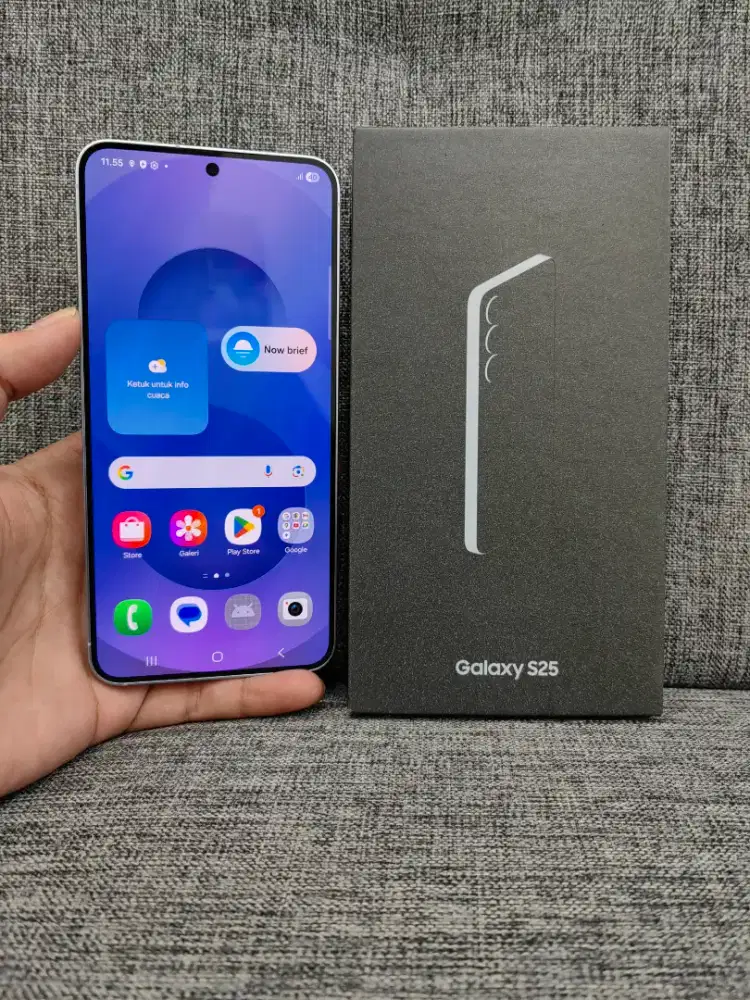 Samsung S25 12/256 Fulset ori resmi sein ni minus mulus