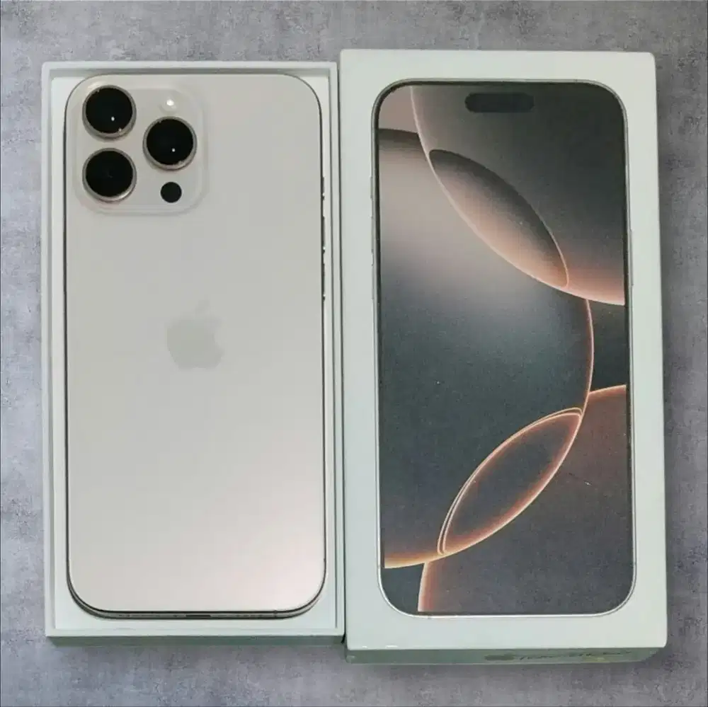 Iphone 16 ProMax 256 GB ibox Garansi On