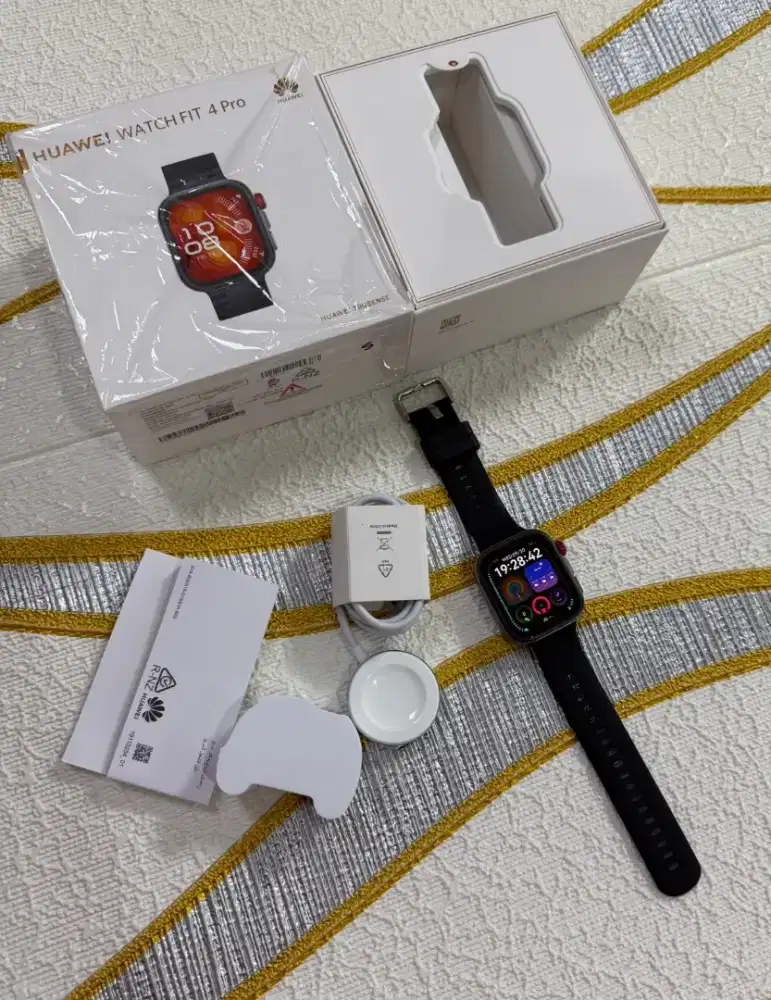 Huawei Watch Fit 4 Pro Fullset Mulus Istimewa Garansi Resmi
