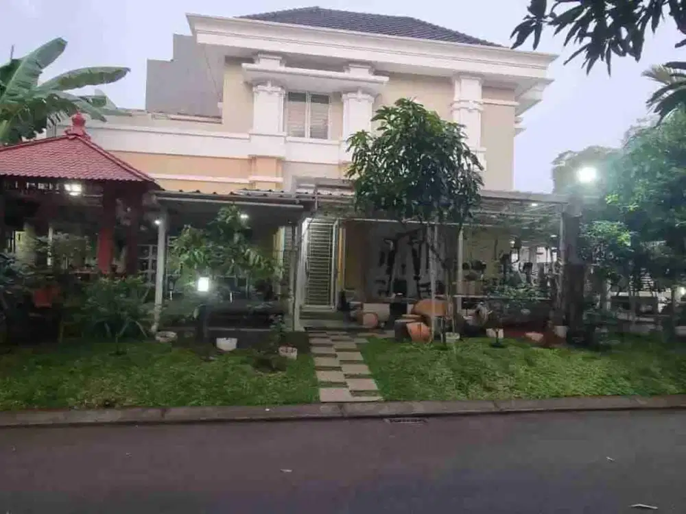 DIJUAL RUMAH HOEK CLUSTER VERNONIA SUMMARECON BEKASI