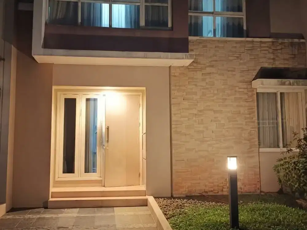 DIJUAL RUMAH CLUSTER TESLA GADING SERPONG