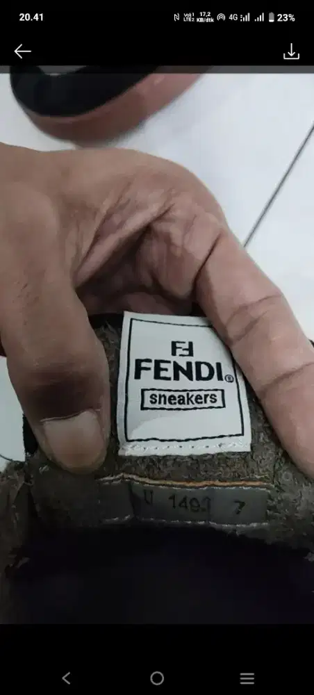 Jual Sepatu Ori Merk Fendi