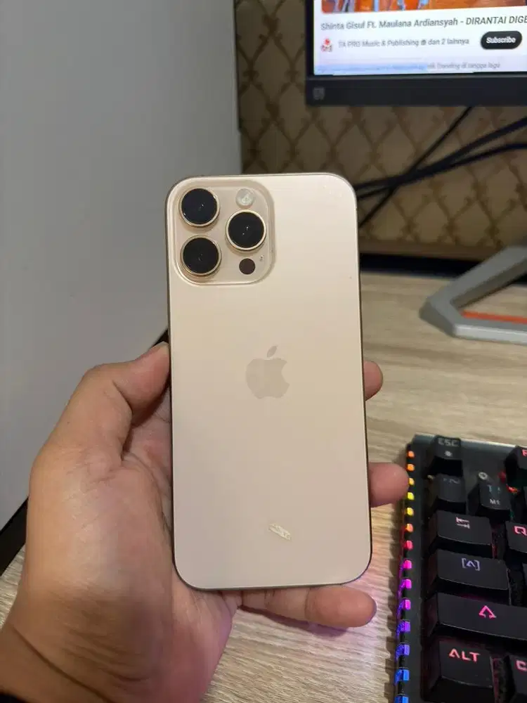 Iphone 16 Promax 256 Gb Ex Ibox No minus lengkap tangan pertama