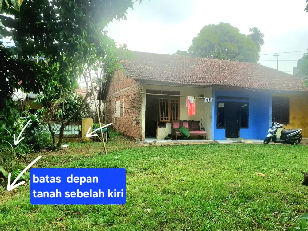 Di jual Tanah dan 3 pintu Rumah Kontrakan