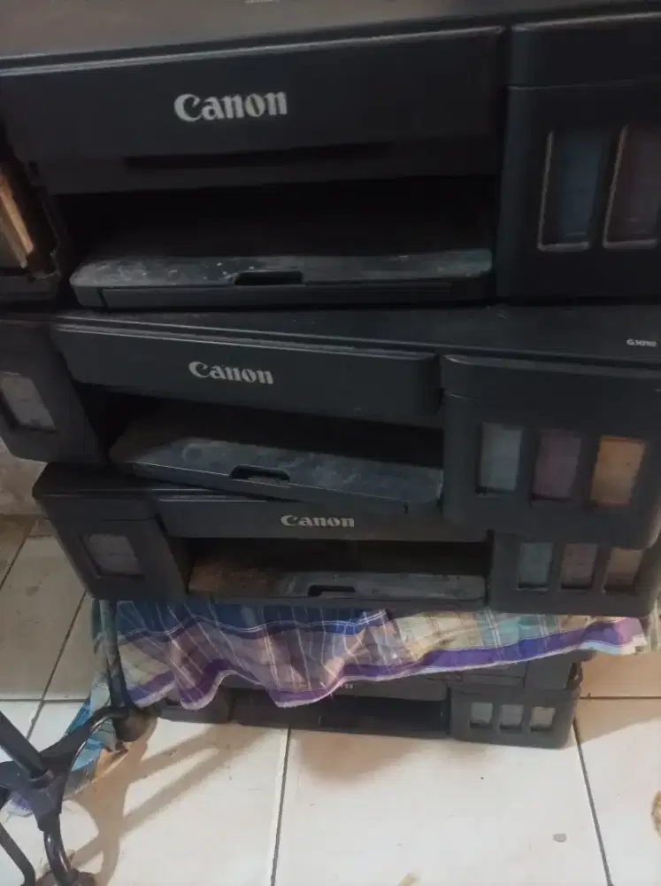 Printer Canon G1010 Hidup Error