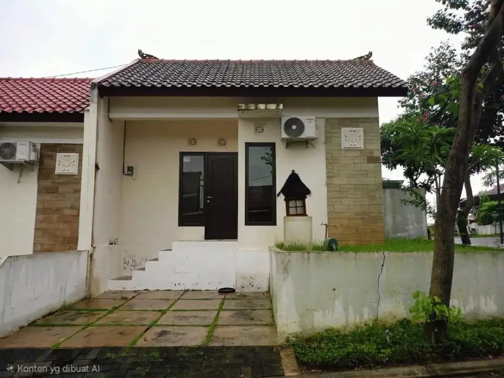 Rumah hook siap huni di cluster kayangan boja mijen