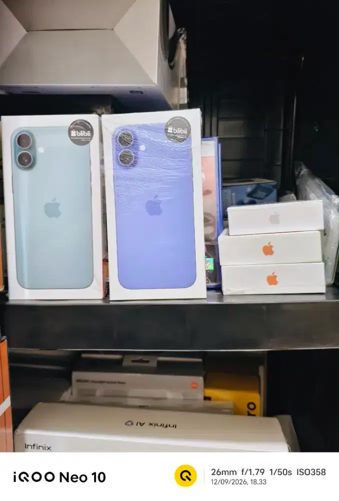 NEW SEGEL !! Iphone 16 Plus 512GB Teal & Ultramarine | Garansi Resmi