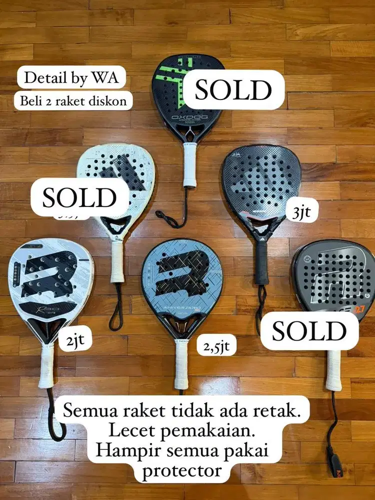 Raket padel adidas, royal,