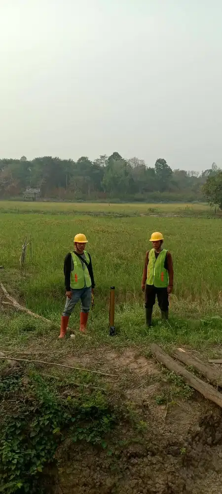 Terima jasa pencarian air bersih sumur bor . Akurasi 90%