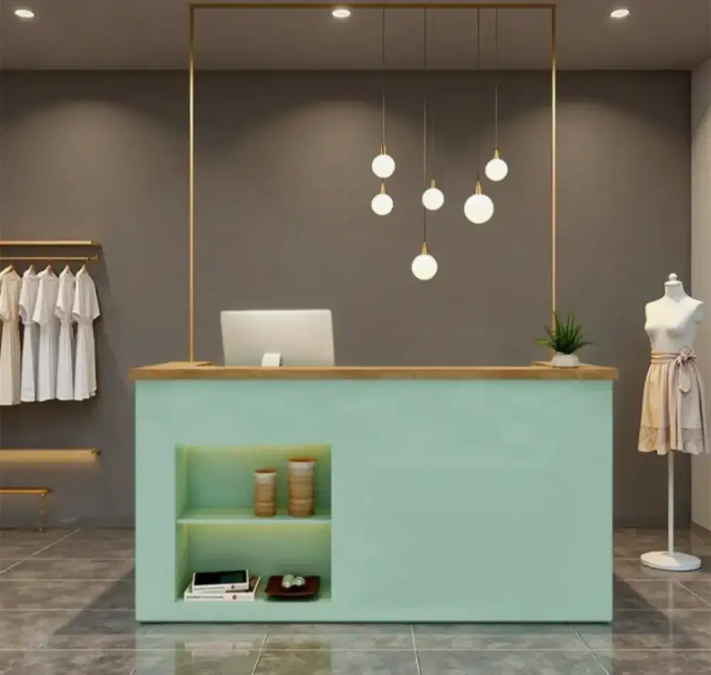 Meja Cashier Meja Kasir Meja Outlet Meja Counter Meja Display