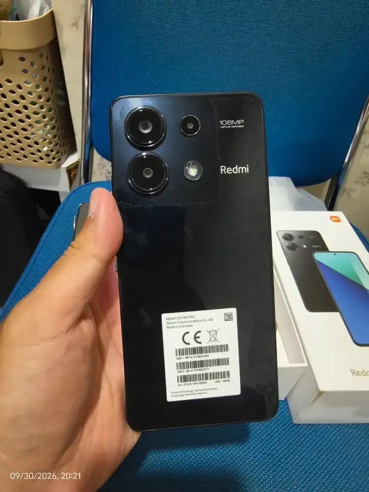 Redmi note 13 6/128 komplit