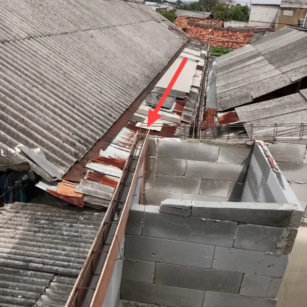 Melayani perbaikan atap bocor, dinding rembes, renovasi rumah