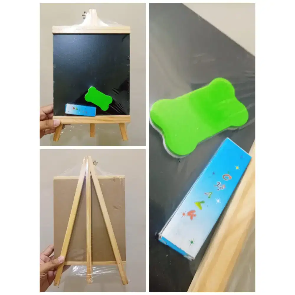 Papan Tulis Kapur Kayu Mini
