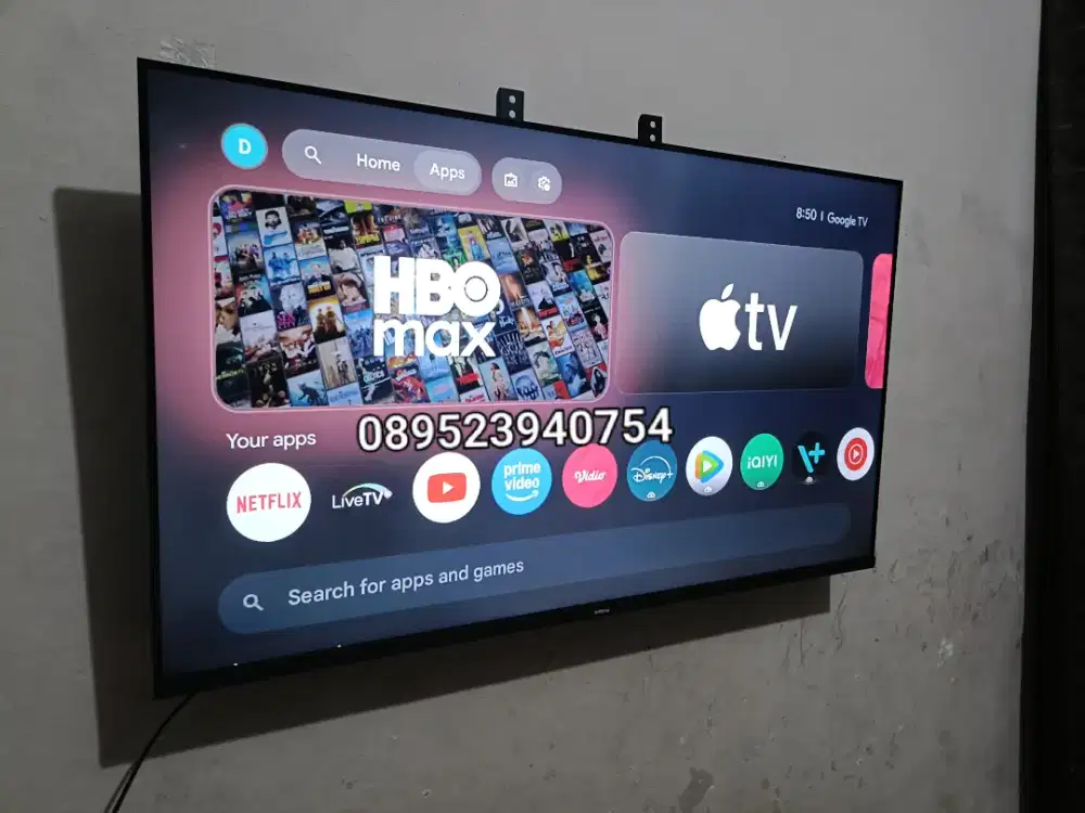 Google TV Infinix 43 inc fullset likenew