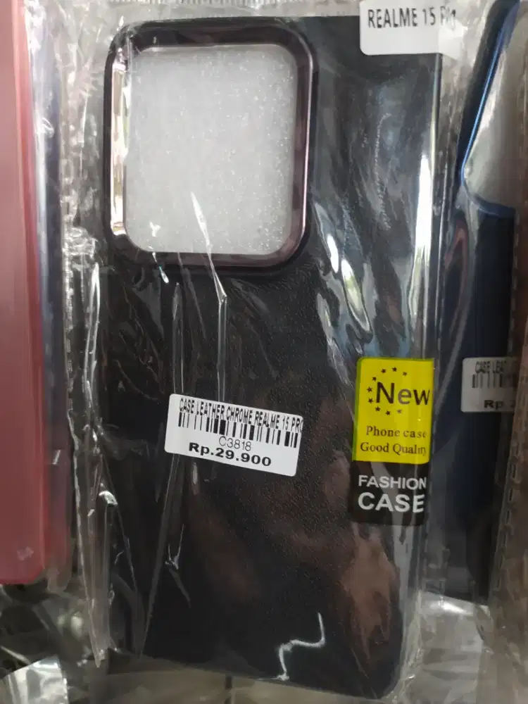CASE LEATHER CHROME REALME 15 PRO