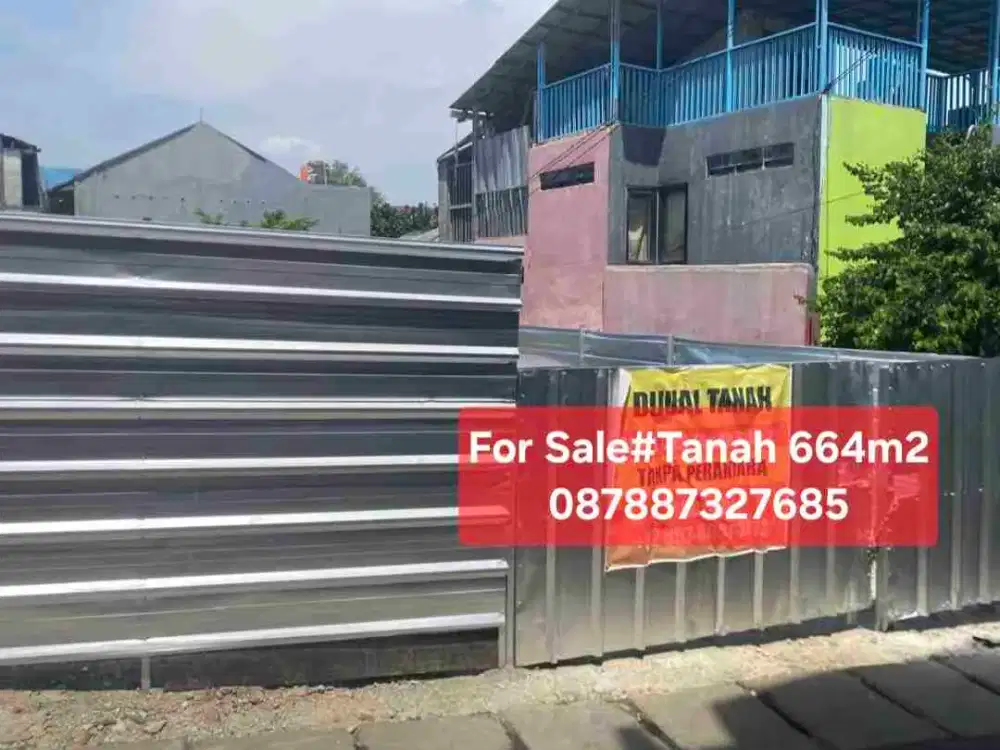 Tanah dekat Kampus Unindra