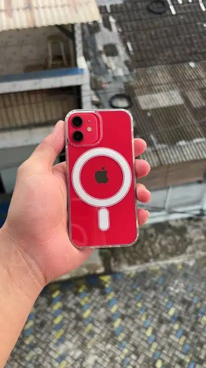 iPhone 12 Mini RED 64GB Fullset iBox | Like New 99% Simpanan Rare