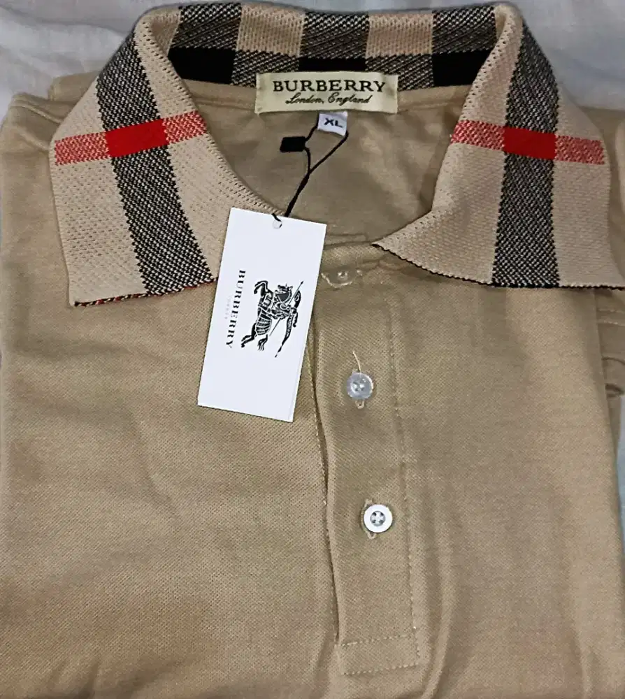 Polo Shirt Import Burberry Original