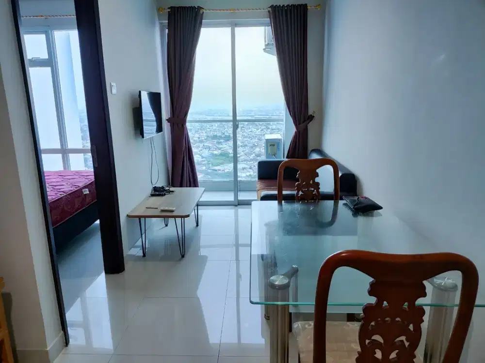 Jual Apartemen Puri Mansion 1 Kamar Tidur Furnish Harga Dijamin Paling Murah Fasilitas Hotel Bintang Empat